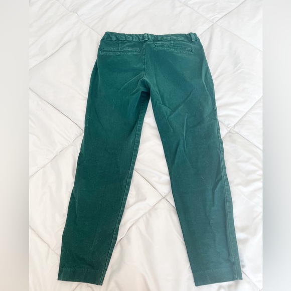 Old Navy Mid Rise Pixie Skinny Ankle Pants-Green - Picture 5 of 7